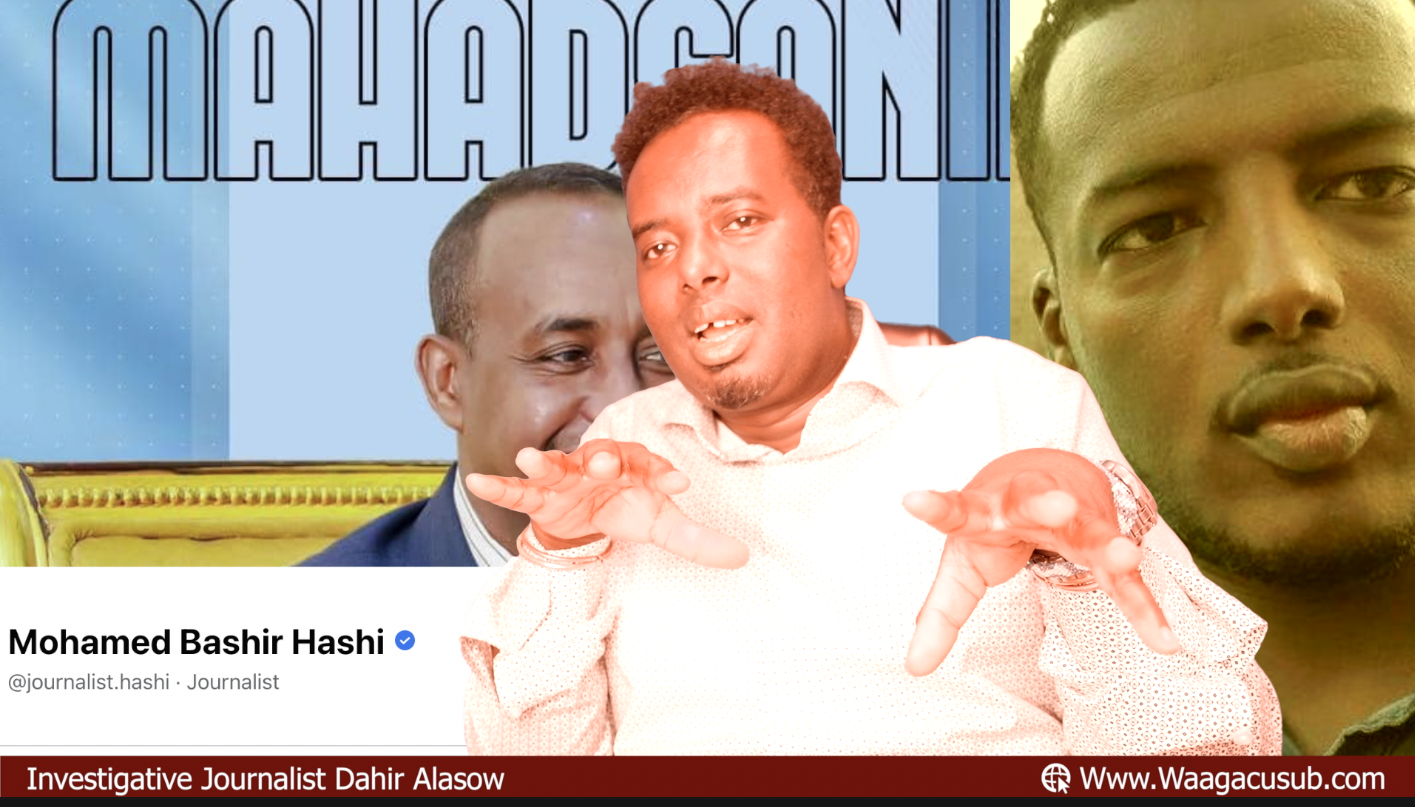 [DAAWO] Dahir Alasow oo maqaayadii Mohamed Bashir la wareegay saarayna sawirka Raysulwasaaraha