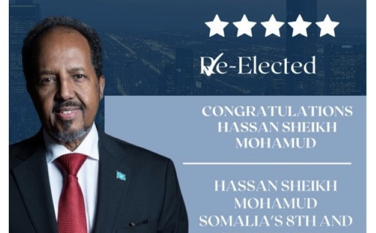 BREAKING: Hassan Sheikh Mohamud elected tenth president of Somalia
