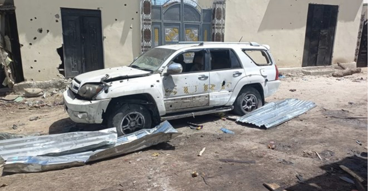 Two injured after powerful bomb rips through Afgoye