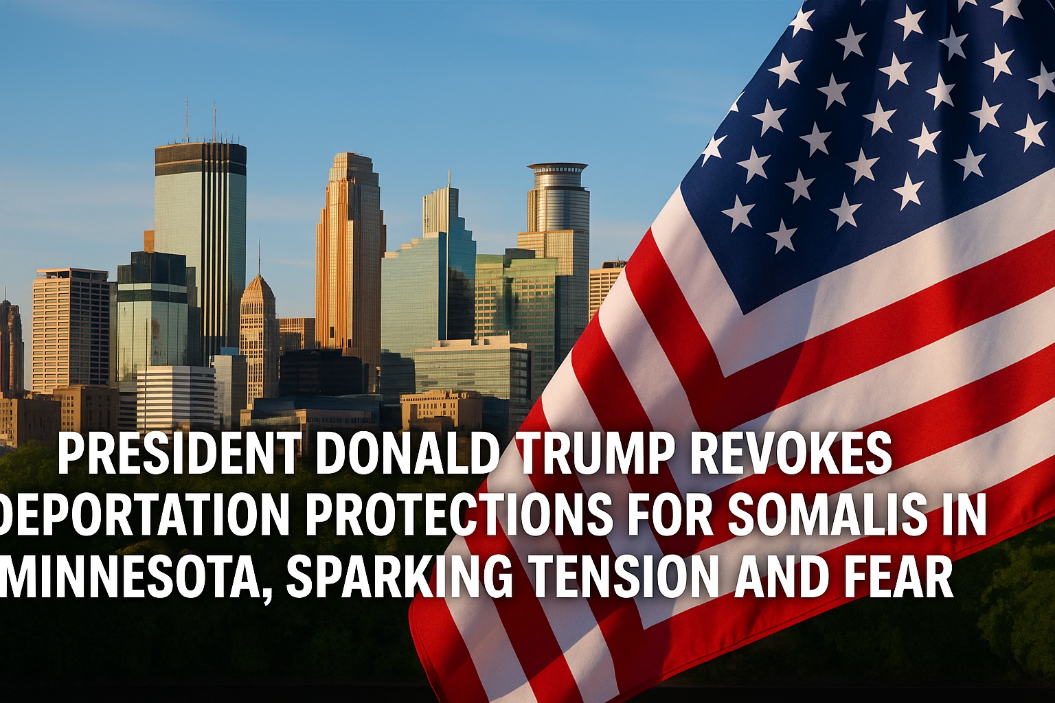 Amarka socdaalka ee Trump wuxuu argagax ku riday bulshada Soomaaliyeed ee Minnesota – welwel iyo hubanti la'aan ayaa cirka isku shareertay